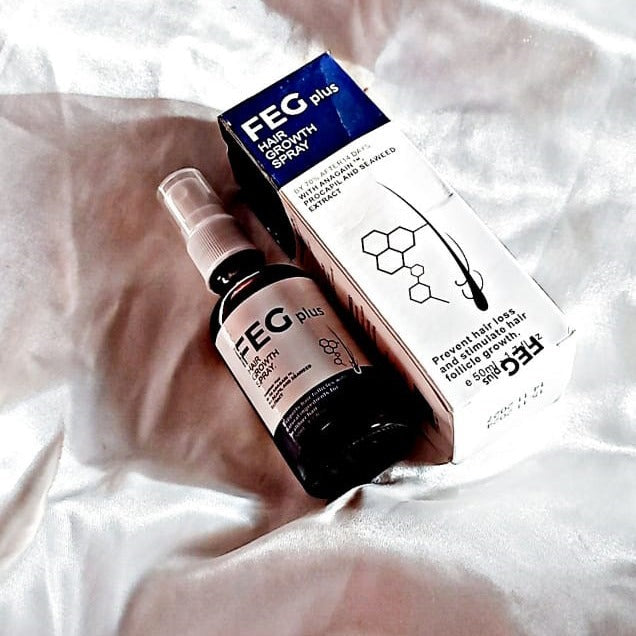 FEG Plus Hair Growth Spray – Stimulate Follicles, Reduce Hair Fall, and Encourage Thicker, Healthier Growth 60ML