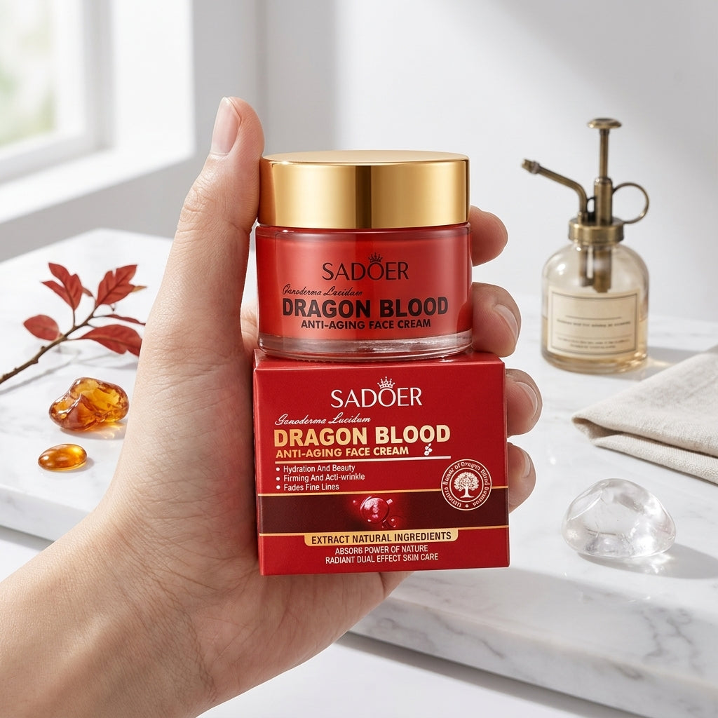Sadoer Dragon Blood Anti-Aging Face Cream Moisturizing Skincare - 150g
