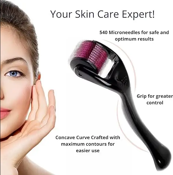 Derma Roller, for Hair and Skin Therapy