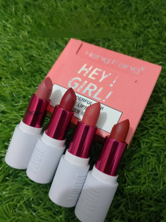 Hey Girl 4 Mini Lipsticks – Best Daily Shade Combo 💄