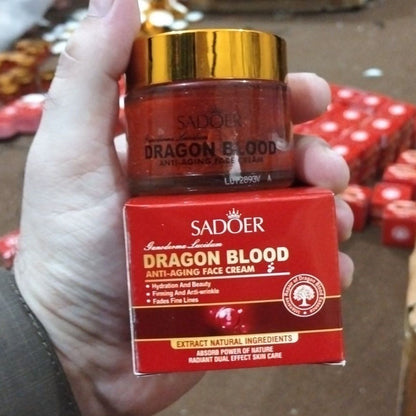 Sadoer Dragon Blood Anti-Aging Face Cream Moisturizing Skincare - 150g
