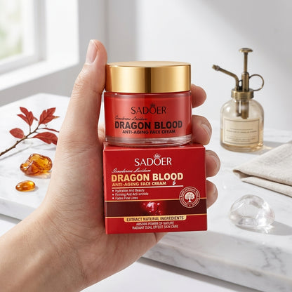 Sadoer Dragon Blood Anti-Aging Face Cream Moisturizing Skincare - 150g