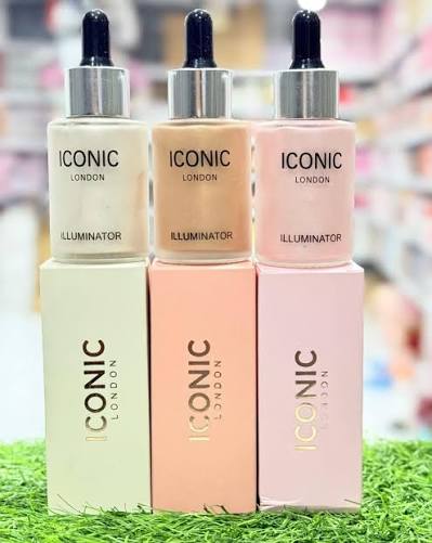 Iconic London Liquid Illuminator Highlighter - Pink