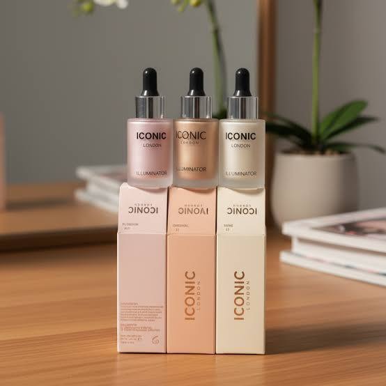 Iconic London Liquid Illuminator Highlighter - Pink