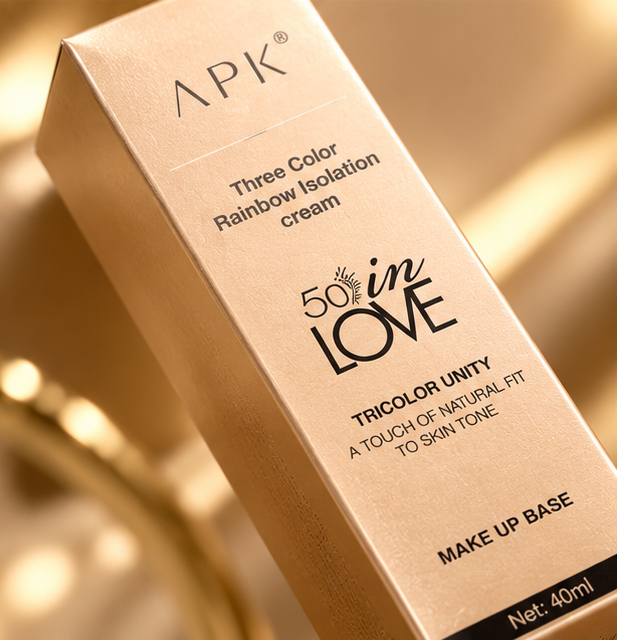 APK Three Color Rainbow Isolation Cream Makeup Base 40ml