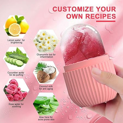 Ice Face Roller Comfortable to Grip Skin Care Beauty