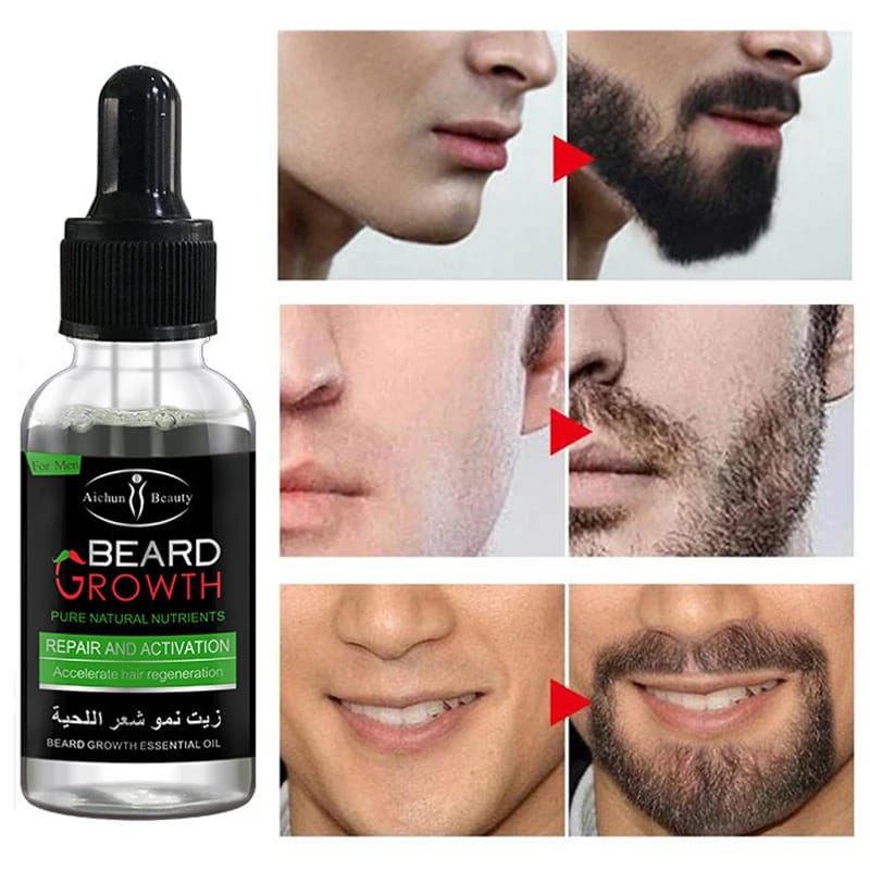 Aichun Beauty Organic Men Beard Growth Oil