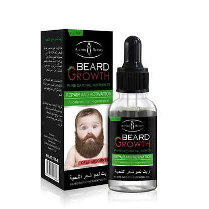 Aichun Beauty Organic Men Beard Growth Oil