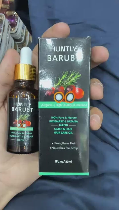 BARUBT Hair Care Essential Oil Rosemary Batana Oil Extract Improves Frizzy Strong Hair And Curls 30ml